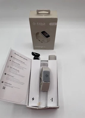 Pulsera Fitbit Charge 6 - PORCELANA. CAJA ABIERTA NUEVA * ENVÍO GRATUITO Foto 1 de 2