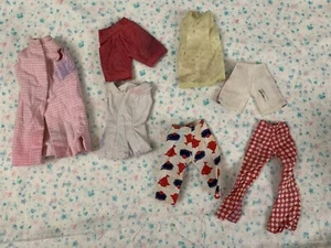 Vtg Lot Mod Era Barbie Clothing In TLC Condition Snaps - Picture 1 of 16