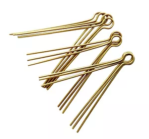 10 Army Cap Badge Cotter Pins Suitable For Most Badges - Picture 1 of 1