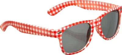 ORLOB KARNEVAL GMBH Brille rot-weiß kariert