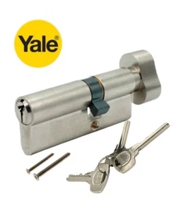 Yale Thumbturn 25:10:40 thumb side 25 Cylinder Lock Euro Turn Nickel - Picture 1 of 1