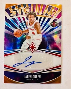 Jalen Green 2023-24 Panini Phoenix Stellar Autograph Auto - Picture 1 of 1