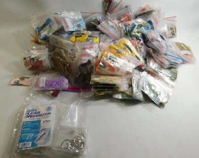 DMC Needlework Embroidery Thread Floss -Lot of 450+ - New & used - Read - Image 1 of 4