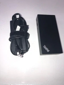 Lenovo ThinkPad USB-C Dock Type 40A9 - 90w Adapter Used- Good Condition - Picture 1 of 6
