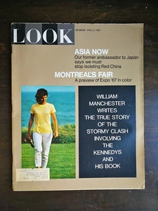 Look Magazine April 4, 1967 Asia - Montreal Expo 67 - William Manchester Book C1 - Picture 1 of 2