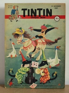 Revue Tintin N°55 2e Année, 10 novembre 1949 - Bild 1 von 3