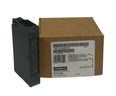 5 SIEMENS 6ES7 132-4BD00-0AB0 / 6ES71324BD000AB0 SIMATIC OUTPUT MODULES 24V NSMP - Image 1 of 4