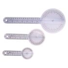 3-Piece Goniometer 6/8/12 Inch Occupational Therapy Protractor Tool3480