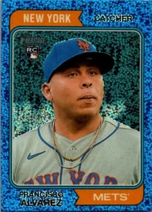 FRANCISCO ALVAREZ /574 2023 Topps Heritage #388 Silver Chrome Refractor RC - Picture 1 of 2