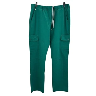 Figs Mens Emerald Green Cargo Scrub Medical Nurse Pants Size Large - Image 1 of 4