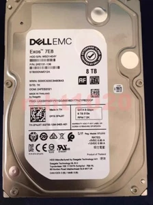 F4JXT DELL SEAGATE ST8000NM012A 8TB 7.2K SATA 3.5" 6Gb/s R540 R440 T350 0F4JXT - Afbeelding 1 van 3