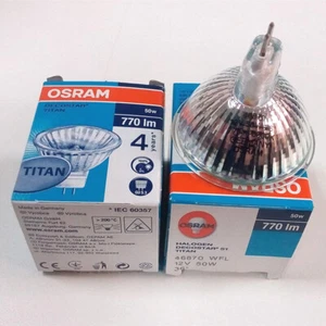 OSRAM 46870WFL 12V50W Spotlight 36° Display Lamp With Glass Cover MR16 Light Cup - Picture 1 of 5