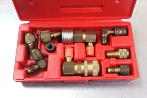 Blue Point Air Conditioning Adapter Set PB45A with Case - Picture 1 of 1