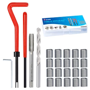 25PCS Thread Repair Kit Drill Metric Insert Threaded Inserts Installation Tool - Picture 1 of 14