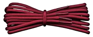 Cordones para botas Borgoña - 4 mm redondos - ideales para trabajo o botas de senderismo Dr. Martens - Imagen 1 de 4