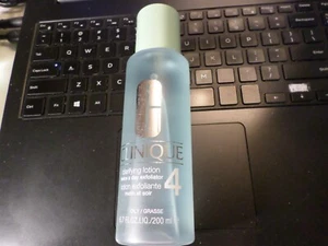 CLINIQUE CLARIFYING LOTION TWICE A DAY EXFOLIATOR # 4 FOR OILY SKIN 6.7OZ 200ML - Picture 1 of 4