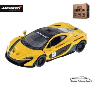 McLaren P1 Kinsmart diecast escala 1:36 amarillo ENVÍO GRATUITO - Imagen 1 de 5