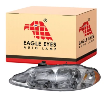 1998-2004 Dodge Intrepid Headlight Front Lamp Driver Left OEM Replacement - Image 1 of 3