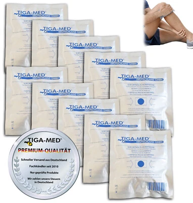 Sofort Kälte Kühl Kompressen Sofortkältekompressen Kompresse Erste Hilfe TigaMed - Bild 1 von 4