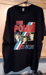 Gildan Heavy Cotton The Police Ghost In The Machine 81-82 Tour T Shirt 3XL - Picture 1 of 3