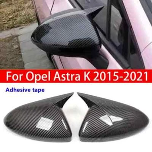 For Opel Astra K 2015-2021 Rearview Side Mirror Cover Wing Cap Trim Add on - Picture 1 of 9
