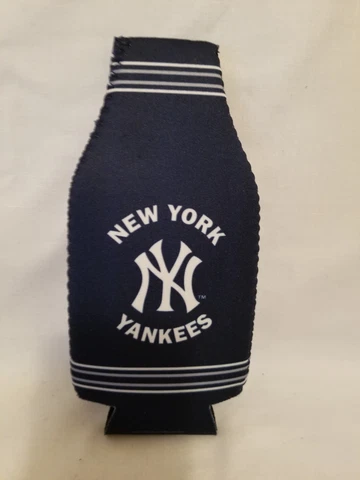 New York Yankees Bottle Holder Cooler/ Koozie with Zipper Cover