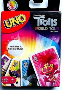 BRAND NEW UNO Trolls World Tour Edition Card Game BIRTHDAY GIFT FUN - Picture 1 of 1