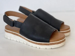 Adrienne Vittadini Sport “Pesa” Platform Wedge Slingback Sandals US 7.5 M - Picture 1 of 18