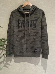 Everlast Boys/Mens Classic Sport Hoodie Size S, Fleece Warm Jumper Khaki Camo - Picture 1 of 6