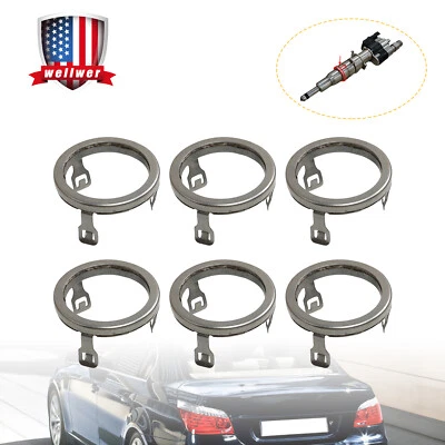 Inyector de elemento de desacoplamiento de 6 piezas apto para BMW 335i xDrive 2009-2010 535i xDrive Foto 1 de 4