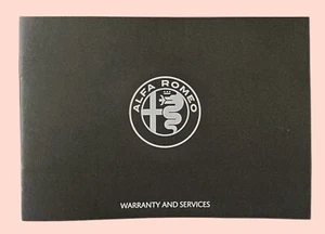 Alfa Romeo Mito Service History Book Blank For All Models - Picture 1 of 3