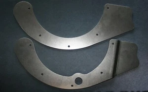 Placas de montaje de motor de carreras Harley Davidson Keystone J JD - reproducción antigua - Imagen 1 de 2
