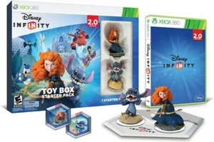 New-Xbox 360 Disney INFINITY -Toy Box Starter Pack 2.0 Edition -Stitch & Merida - Picture 1 of 3