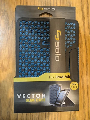 Solo Vector Slim Case Fits Ipad Mini Gen 1-2-3- #ACV230-20 - Image 1 of 2