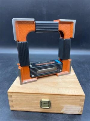 Cuadrado de alineación de precisión de superficie plana de nivel cuadrado de 6" marrón y afilado Foto 1 de 4