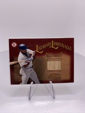 2002 DonRuss Classics Legendary Lumberjacks, Game Bat, Manny Ramirez #/500