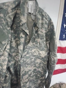 US Army ACU Coat, Jacket, Uniform Top, Shirt Digital Camo Large-Long - Picture 1 of 10