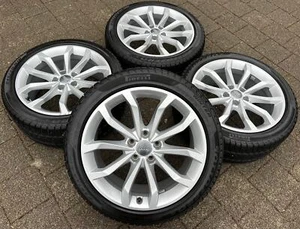 4 ORIGINAL 18" ALU WINTERRÄDER AUDI A4 8W B9 245/40R18 97V PIRELLI 8W0601025H - Bild 1 von 12