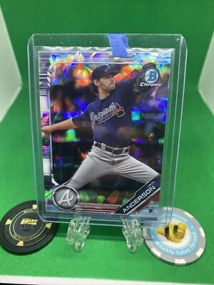 2019 Bowman Chrome Draft Sapphire #BDC185 Ian Anderson - Image 1 of 2