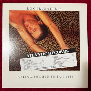 Roger Daltrey Parting Should Be Painless LP Vinyl Promo 7 80128-1 Atlantic 1984 - Imagen 1 de 5
