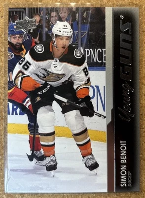 2021-22 Upper Deck Young Guns Simon Benoit #228 RC Rookie - Image 1 of 2