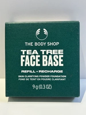 THE BODY SHOP Body Shop Tea Tree Face Base Refill Light 1N | Powder Foundation | Vegan
