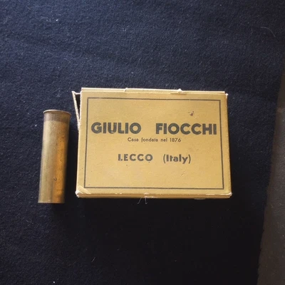 Giulio Fiocchi Latón Sólido Dibujado Sin Imprimación Ga. 20/1 1/2 - Con Caja 10 Carcasas De Colección Foto 1 de 4