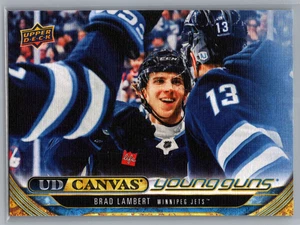 2024-25 Upper Deck Series 1 - Ud Canvas Young Guns Brad Lambert #C-97 (RC) - Picture 1 of 2