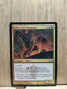 Magic The Gathering🏆 GHOR-CLAN RAMPAGER - Beast 🏆MTG Card - Picture 1 of 1