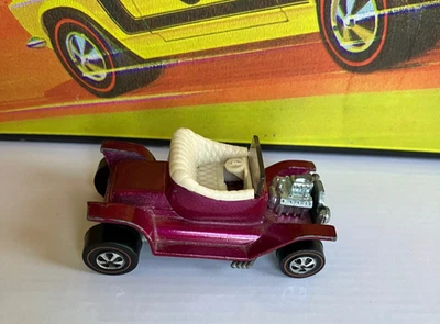 🔥Hot Wheels Redline Rosa Cremoso Hot Heap Blanco Interior EE. UU. ¡Súper Limpio!🔥 Foto 1 de 4