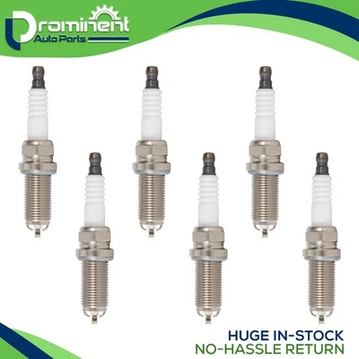 Set of 6 Iridium Spark Plugs for Lexus IS F IS250 IS300 IS350 3473 FK20HBR11 - Image 1 of 4