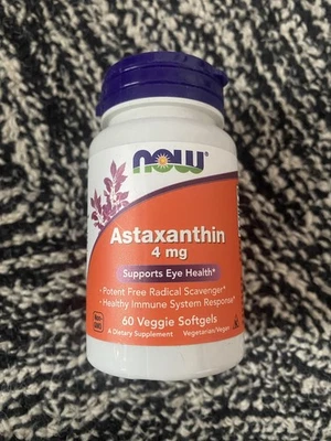 Now Astaxanthin 4 мг мягкий гель  - Изображение 1 из 3