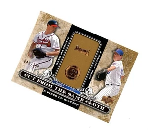 2008 Upper Deck CUT FROM THE SAME CLOTHE BRONZE SP GREG MADDUX BRAVES CUBS /799! - Picture 1 of 1