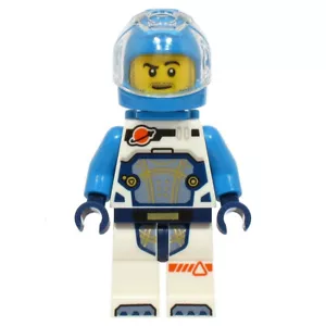 new LEGO Space Exploration Minifig - Astronaut, white and dark azure spacesuit - Picture 1 of 3